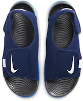 Lookbook 兒童 Nike Sunray Adjust 5 V2 藍黑 涼鞋