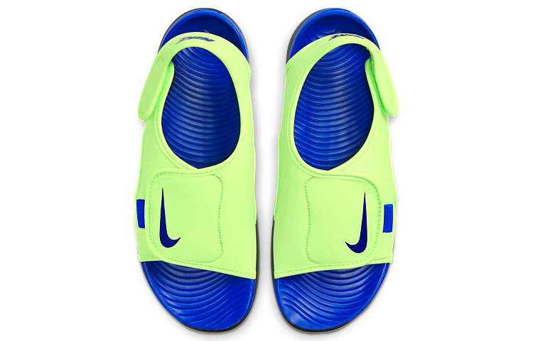 Lookbook (JR) Nike Sunray Adjust 5 V2 'Hijau Hantu Biru Hyper' DB9562-300