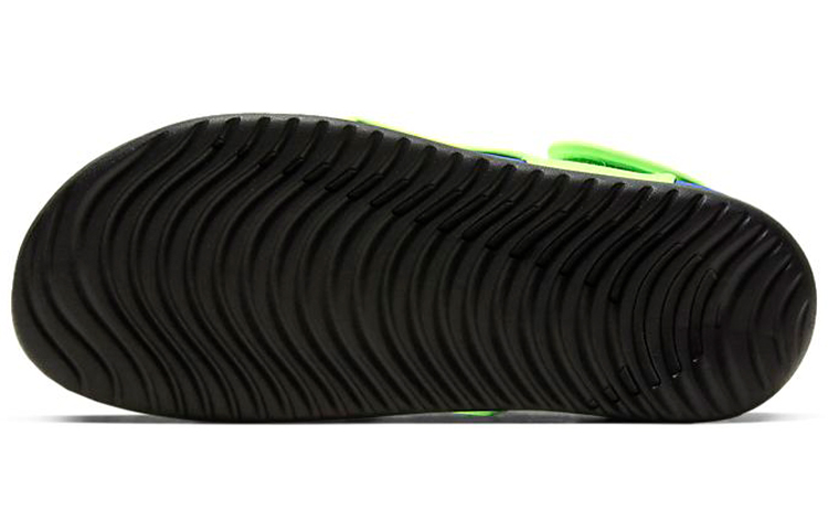 Shop (JR) Nike Sunray Adjust 5 V2 'Hijau Hantu Biru Hyper' DB9562-300