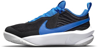 (Youth) Nike Team Hustle D10 'Black Game Royal' CW6735-001 (Youth) Nike Team Hustle D10 'Black Game Royal' CW6735-001