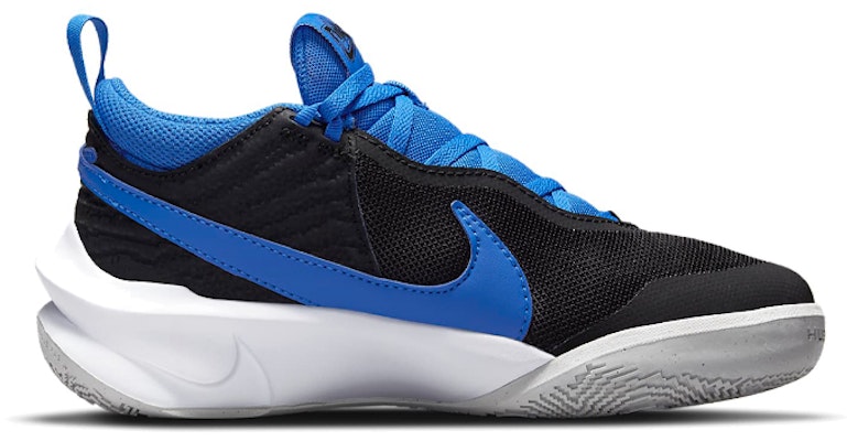 (Youth) Nike Team Hustle D10 'Black Game Royal' CW6735-001 Order (Youth) Nike Team Hustle D10 'Black Game Royal' CW6735-001