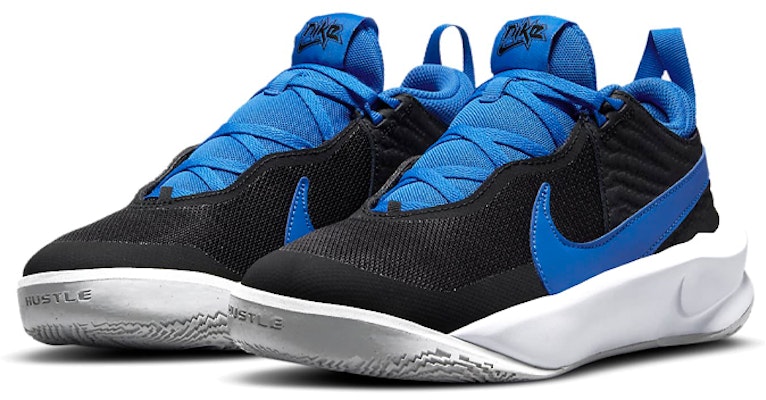(Youth) Nike Team Hustle D10 'Black Game Royal' CW6735-001 Lookbook (Youth) Nike Team Hustle D10 'Black Game Royal' CW6735-001