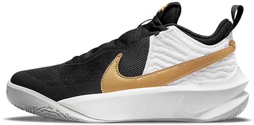 (Youth) Nike Team Hustle D10 'Black Metallic Gold' CW6735-002 Buy (Youth) Nike Team Hustle D10 'Black Metallic Gold' CW6735-002