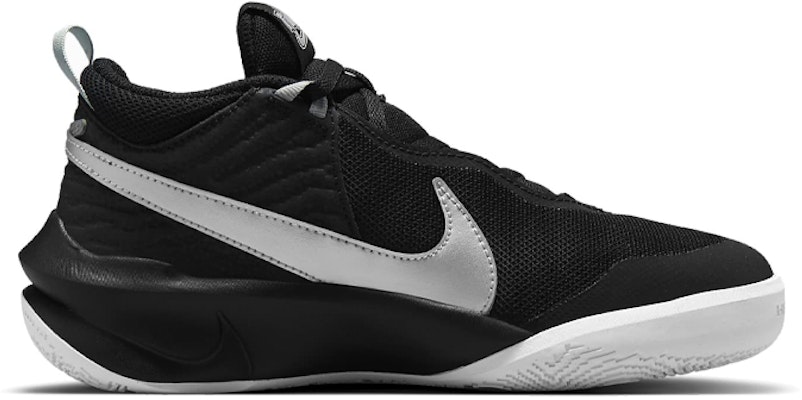 (JR) Nike Team Hustle D10 'Hitam Perak Metalik' CW6735-004 Order (JR) Nike Team Hustle D10 'Hitam Perak Metalik' CW6735-004