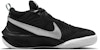 (JR) Nike Team Hustle D10 'Hitam Perak Metalik' CW6735-004