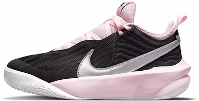 (Youth) Nike Team Hustle D10 'Black Pink Foam' CW6735-003 (Youth) Nike Team Hustle D10 'Black Pink Foam' CW6735-003