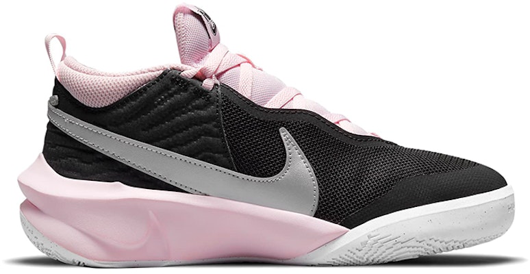 (JR) Nike Team Hustle D10 'Hitam Pink Foam' CW6735-003 Order (JR) Nike Team Hustle D10 'Hitam Pink Foam' CW6735-003