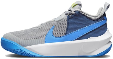 (Youth) Nike Team Hustle D10 'Grey Fog Mystic Navy' CW6735-011 (Youth) Nike Team Hustle D10 'Grey Fog Mystic Navy' CW6735-011