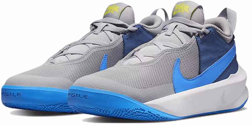 (Youth) Nike Team Hustle D10 'Grey Fog Mystic Navy' CW6735-011 Lookbook (Youth) Nike Team Hustle D10 'Grey Fog Mystic Navy' CW6735-011