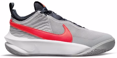 (Youth) Nike Team Hustle D10 'Light Smoke Bright Crimson' CW6735-006 (Youth) Nike Team Hustle D10 'Light Smoke Bright Crimson' CW6735-006