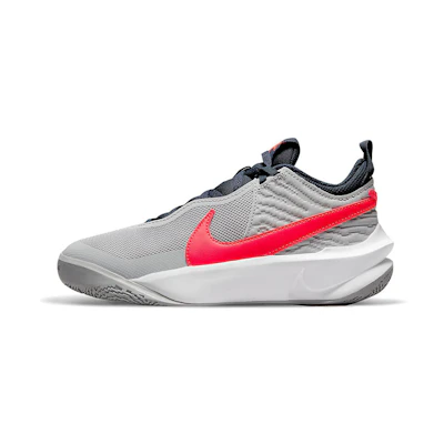 (Youth) Nike Team Hustle D10 'Light Smoke Bright Crimson'