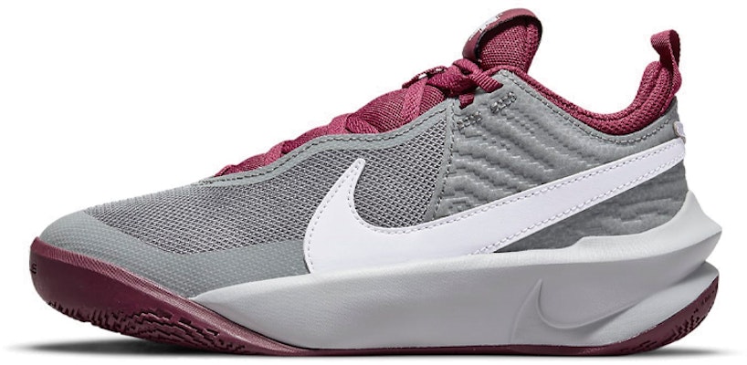 (Youth) Nike Team Hustle D10 'Smoke Grey Dark Beetroot' CW6735-007 Buy (Youth) Nike Team Hustle D10 'Smoke Grey Dark Beetroot' CW6735-007