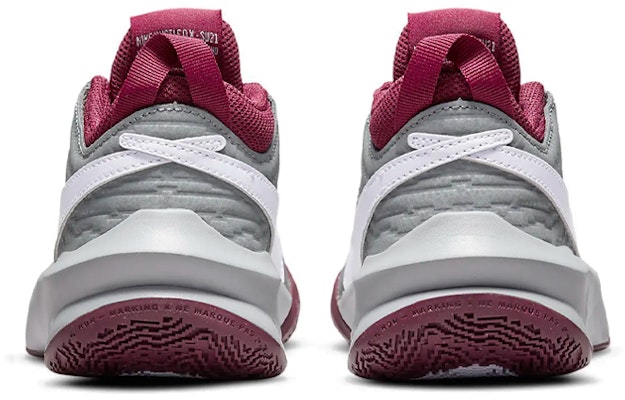 (Youth) Nike Team Hustle D10 'Smoke Grey Dark Beetroot' CW6735-007 Purchase (Youth) Nike Team Hustle D10 'Smoke Grey Dark Beetroot' CW6735-007