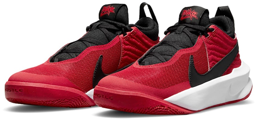(Youth) Nike Team Hustle D10 'University Red' CW6735-600 Lookbook (Youth) Nike Team Hustle D10 'University Red' CW6735-600