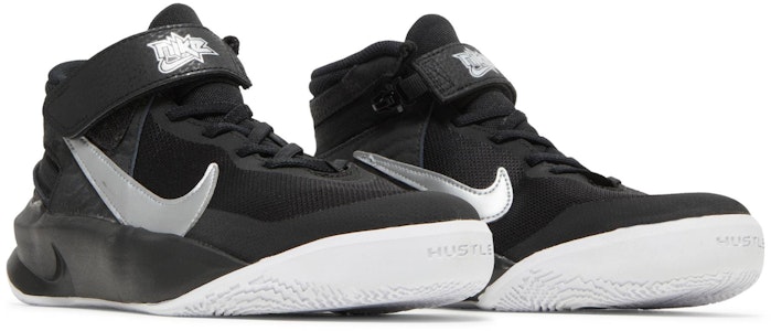 Nike Team Hustle D 10 FlyEase 中筒 復古籃球鞋 GS 黑紅 Cheap Nike Team Hustle D 10 FlyEase 中筒 復古籃球鞋 GS 黑紅