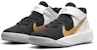 (Youth) Nike Team Hustle D10 FlyEase 'Black White Metallic Gold' DD7303-002