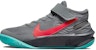 (Youth) Nike Team Hustle D10 FlyEase 'Smoke Grey Washed Teal Siren Red' DD7303-008