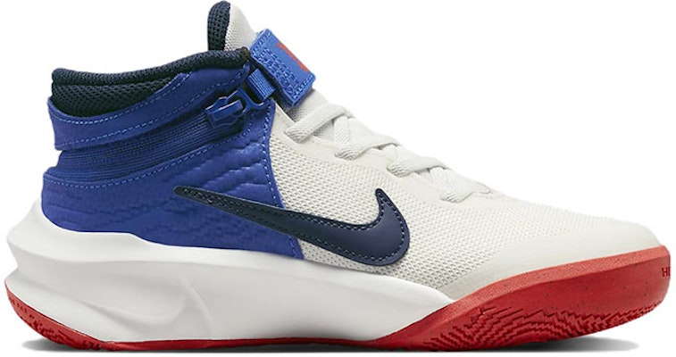 (Youth) Nike Team Hustle D10 FlyEase 'White Game Royal' DD7303-103 Order (Youth) Nike Team Hustle D10 FlyEase 'White Game Royal' DD7303-103