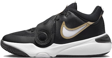 (Youth) Nike Team Hustle D11 'Black Metallic Gold' DV8996-004 (Youth) Nike Team Hustle D11 'Black Metallic Gold' DV8996-004