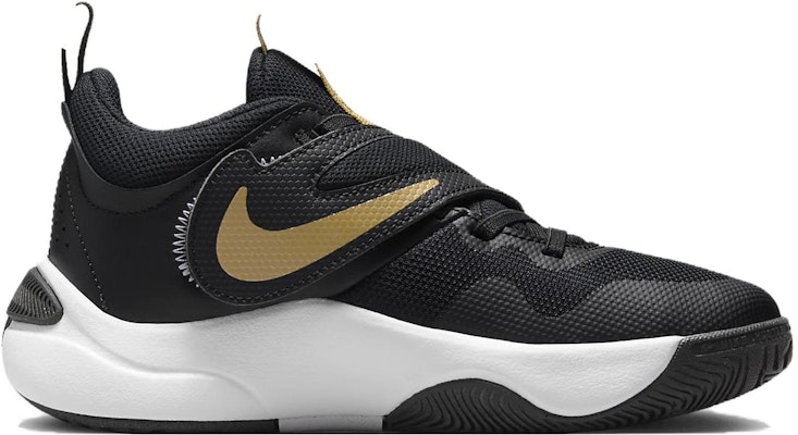 (Youth) Nike Team Hustle D11 'Black Metallic Gold' DV8996-004 Order (Youth) Nike Team Hustle D11 'Black Metallic Gold' DV8996-004