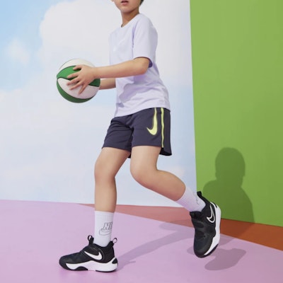 (Youth) Nike Team Hustle D11 'Black White' DV8996-002 Lookbook (Youth) Nike Team Hustle D11 'Black White' DV8996-002