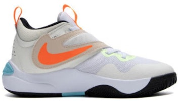 兒童 Nike 防滑耐磨 低幫 兒童籃球鞋 白橙 Order 兒童 Nike 防滑耐磨 低幫 兒童籃球鞋 白橙