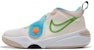 (Youth) Nike Team Hustle D11 'Pale Ivory Action Green' FN8904-131