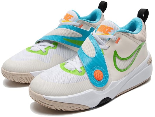 (Youth) Nike Team Hustle D11 'Pale Ivory Action Green' FN8904-131 Lookbook (Youth) Nike Team Hustle D11 'Pale Ivory Action Green' FN8904-131