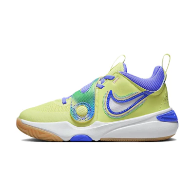 (Youth) Nike Team Hustle D11 SE 'Luminous Green Ultramarine'