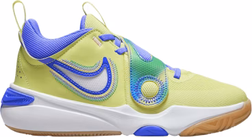(Youth) Nike Team Hustle D11 SE 'Luminous Green Ultramarine' FN6676-300 (Youth) Nike Team Hustle D11 SE 'Luminous Green Ultramarine' FN6676-300