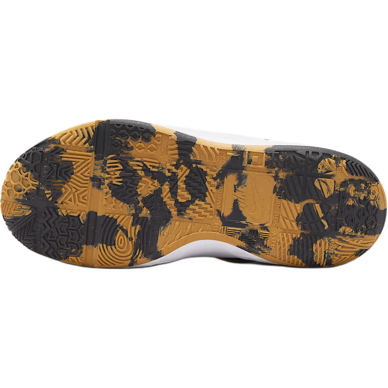 Sizing (Youth) Nike Team Hustle D12 'Black Metallic Gold' HF6279-003