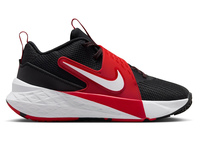 Buy (JR) ナイキ チーム ハッスル D12 ''ブラック ユニバーシティ レッド'' HF6279-001