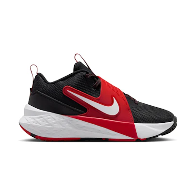 (Youth) Nike Team Hustle D12 'Black University Red'