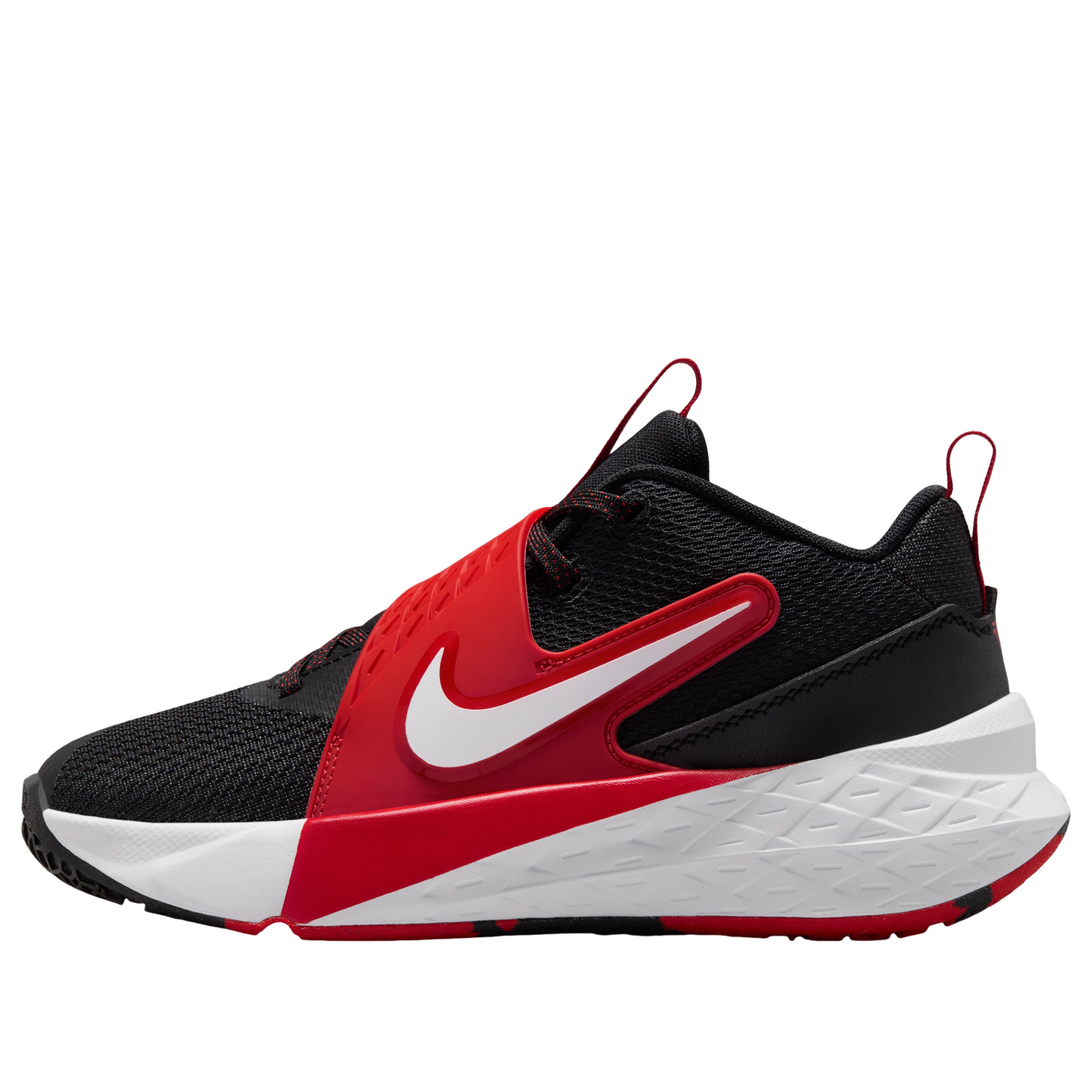 (Youth) Nike Team Hustle D12 'Black University Red' HF6279-001