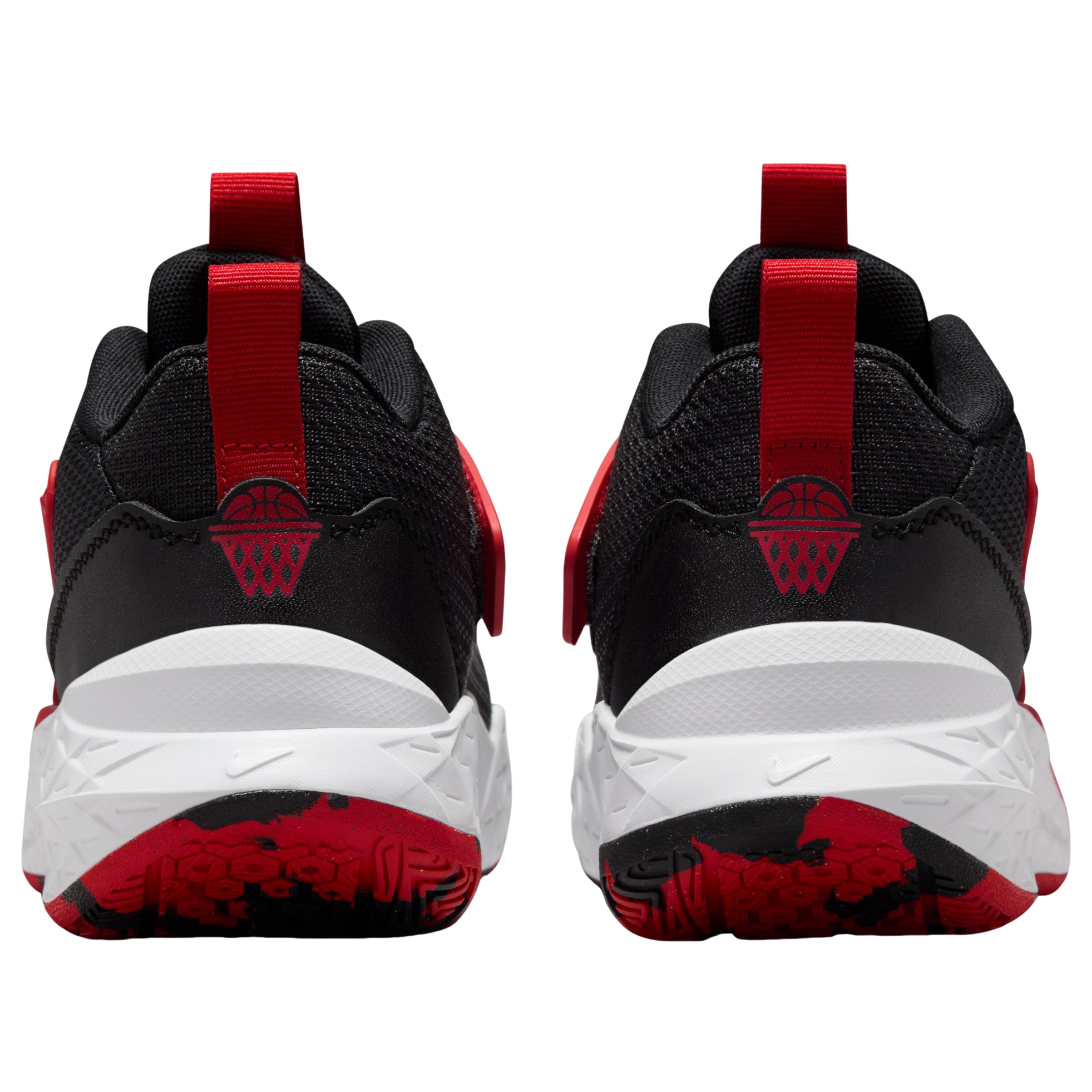Lookbook (Youth) Nike Team Hustle D12 'Black University Red' HF6279-001