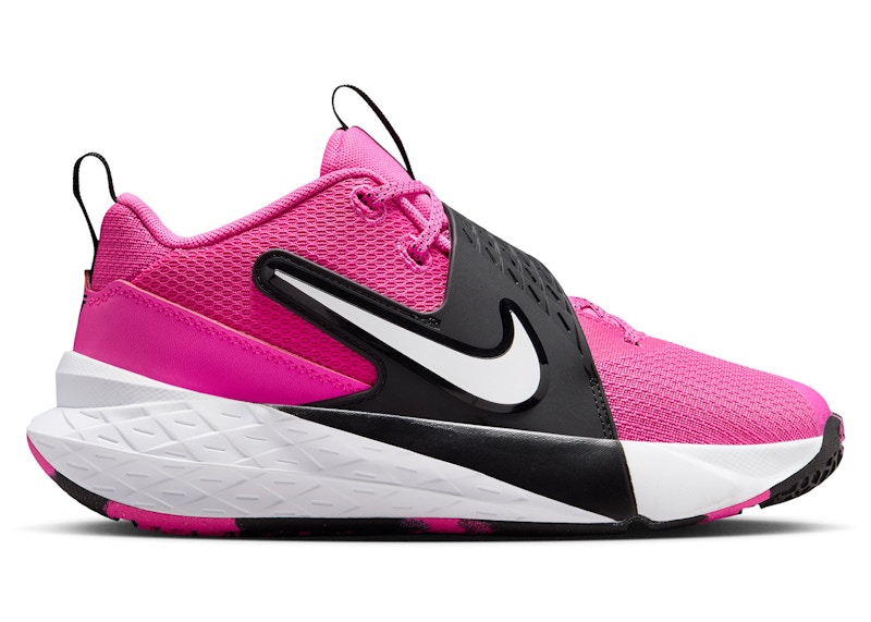(Youth) Nike Team Hustle D12 'Laser Fuchsia' HF6279-600