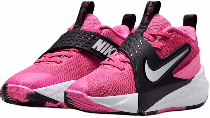 (Youth) Nike Team Hustle D12 'Laser Fuchsia' HF6280-600 Lookbook (Youth) Nike Team Hustle D12 'Laser Fuchsia' HF6280-600