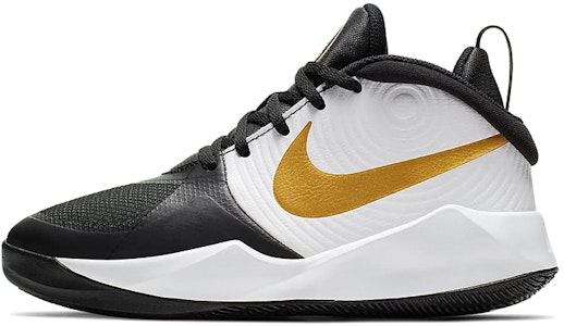 (JR) 耐克团队赫斯尔D9 '黑色金属金' AQ4224-004 Buy (JR) 耐克团队赫斯尔D9 '黑色金属金' AQ4224-004