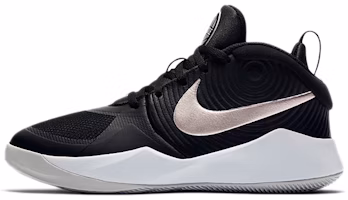 (Youth) Nike Team Hustle D9 'Black Metallic Silver' AQ4224-001 (Youth) Nike Team Hustle D9 'Black Metallic Silver' AQ4224-001