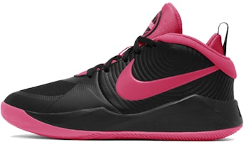 (Youth) Nike Team Hustle D9 'Black Racer Pink' AQ4224-002 (Youth) Nike Team Hustle D9 'Black Racer Pink' AQ4224-002
