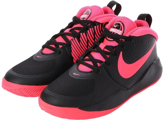 (Youth) Nike Team Hustle D9 'Black Racer Pink' AQ4224-002 Lookbook (Youth) Nike Team Hustle D9 'Black Racer Pink' AQ4224-002