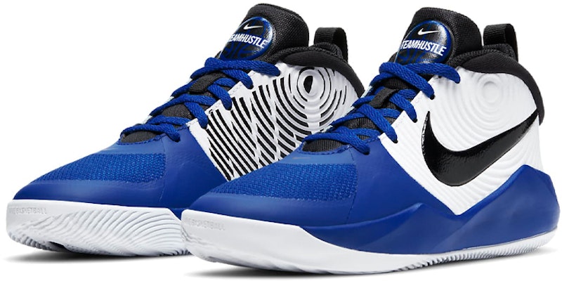 (Youth) Nike Team Hustle D9 'White Game Royal' AQ4224-405 Lookbook (Youth) Nike Team Hustle D9 'White Game Royal' AQ4224-405