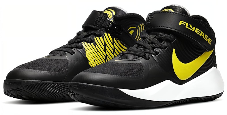 (Youth) Nike Team Hustle D9 FlyEase 'Black High Voltage' BV2952-013 Lookbook (Youth) Nike Team Hustle D9 FlyEase 'Black High Voltage' BV2952-013