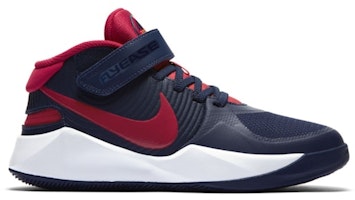 (Youth) Nike Team Hustle D9 FlyEase 'Midnight Navy University Red' BV2952-400 (Youth) Nike Team Hustle D9 FlyEase 'Midnight Navy University Red' BV2952-400