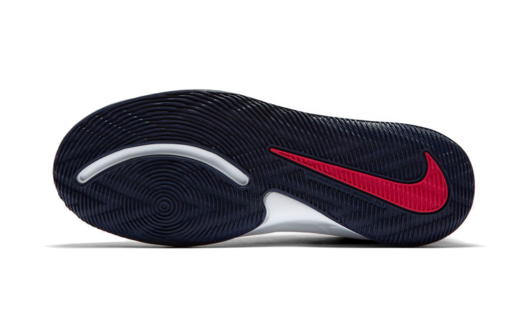 Details for (JR) Nike Team Hustle D9 FlyEase ''Bleu Nuit Rouge Université'' BV2952-400