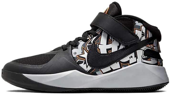 GS大童 Nike Team Hustle D9 Flyease Grft 魔術貼 低筒實戰籃球鞋 黑灰 Buy GS大童 Nike Team Hustle D9 Flyease Grft 魔術貼 低筒實戰籃球鞋 黑灰