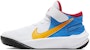 (Youth) Nike Team Hustle D 10 'White Blue Yellow' DV9110-171