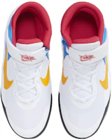 Shop 大童 Nike Team Hustle D 10 實戰 中筒 籃球鞋 白黑黃