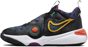 (Youth) Nike Team Hustle D 11 'Black Mystic Navy Gold' FQ7375-001 (Youth) Nike Team Hustle D 11 'Black Mystic Navy Gold' FQ7375-001