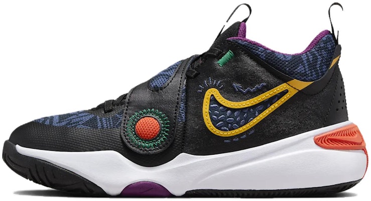 (Youth) Nike Team Hustle D 11 'Black Mystic Navy Gold' FQ7375-001 Buy (Youth) Nike Team Hustle D 11 'Black Mystic Navy Gold' FQ7375-001